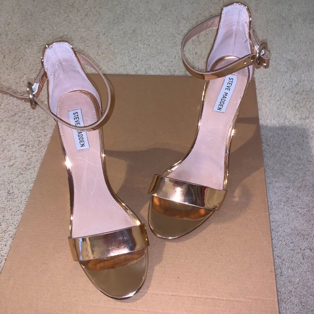 Steve Madden Rose Gold High Heels